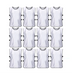 Team Practice Scrimmage Vests Sport Pinnies Training Bibs with Open Sides (12 Pieces)