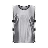 Team Practice Scrimmage Vests Sport Pinnies Training Bibs with Open Sides (12 Pieces)