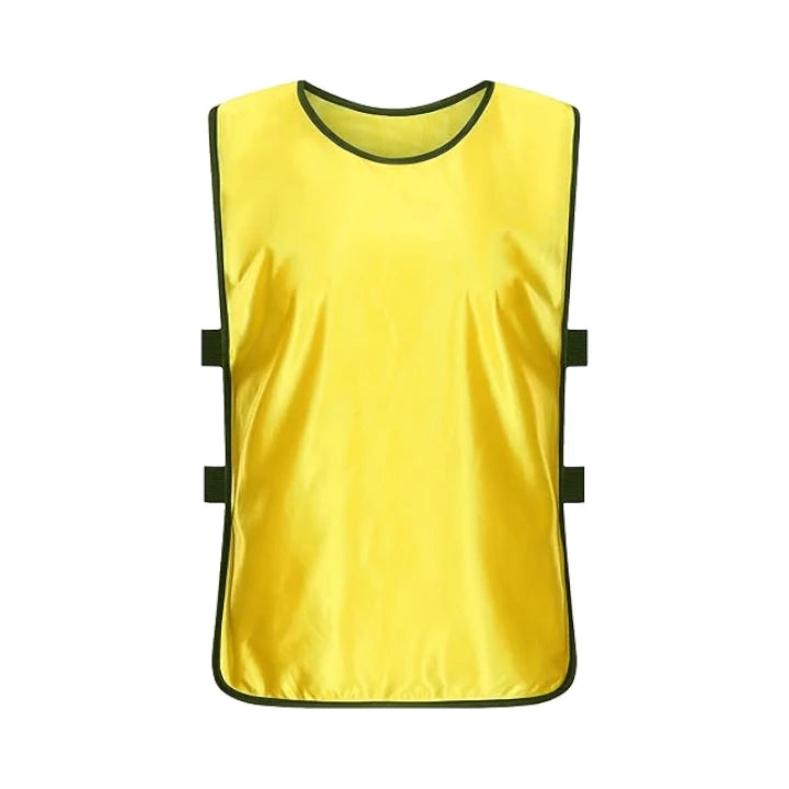 Team Practice Scrimmage Vests Sport Pinnies Training Bibs with Open Sides (12 Pieces)