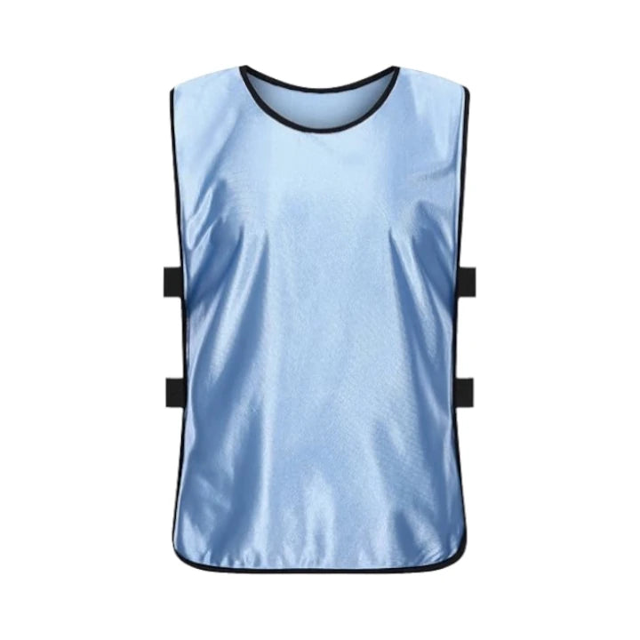 Team Practice Scrimmage Vests Sport Pinnies Training Bibs with Open Sides (12 Pieces)