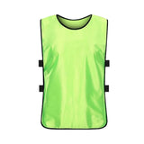 Team Practice Scrimmage Vests Sport Pinnies Training Bibs with Open Sides (12 Pieces)